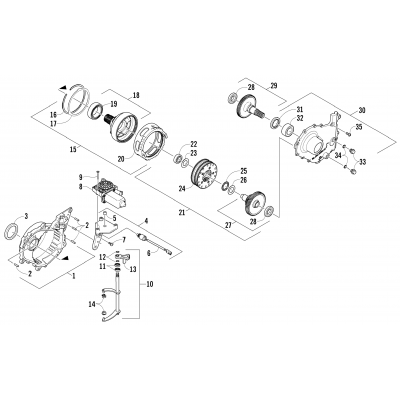 GEARCASE ASSEMBLY