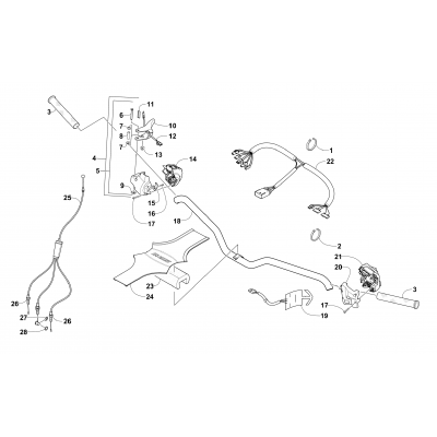 HANDLEBAR AND CONTROLS