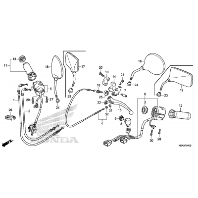 HANDLE LEVER / SWITCH / CABLE