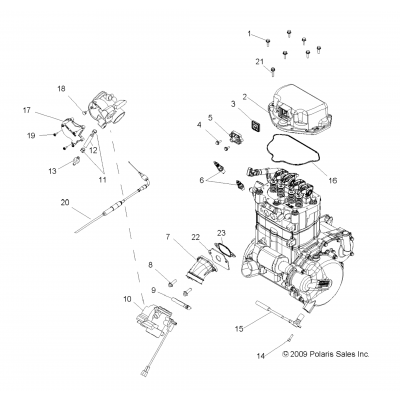 Engine, Throttle Body & Valve Cover