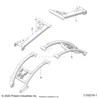 SUSPENSION, REAR CONTROL ARMS - A25SXZ85A9/AM/AP (C102216-1)