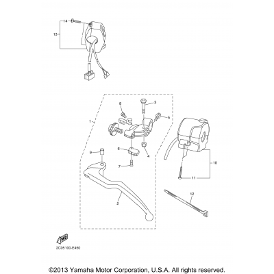 Handle Switch Lever