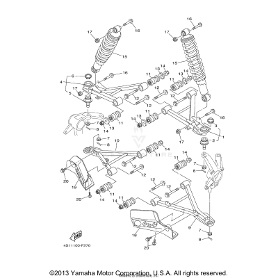 FRONT SUSPENSION WHEEL