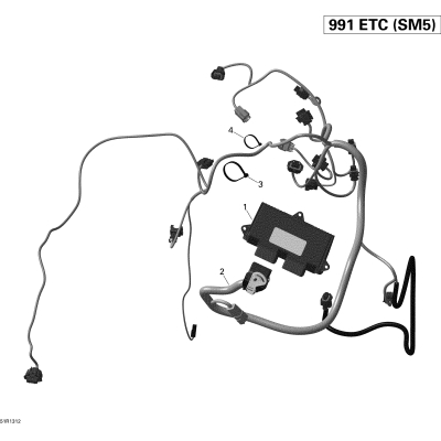 10- Engine Harness And Electronic Module