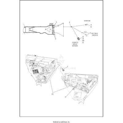 WIRING HARNESS, MAIN - FLHTCUTG (6 OF 9)
