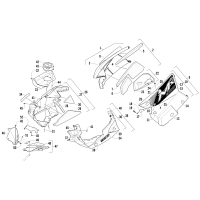 SKID PLATE AND SIDE PANEL ASSEMBLY