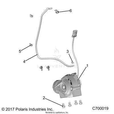 DRIVE TRAIN, FRONT GEARCASE MOUNTING - R19RRE99AV/BV/A1/B1/A9/B9/AP/BP/AJ/BJ/AD/BD (C700019)