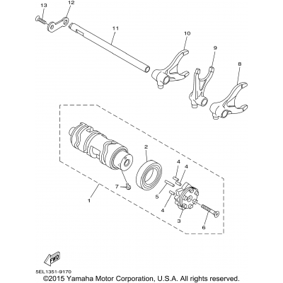 Shift Cam Fork