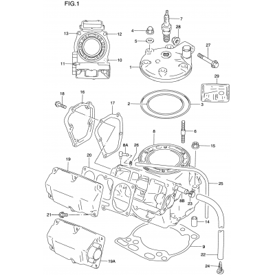 CYLINDER (MODEL T/V/W)