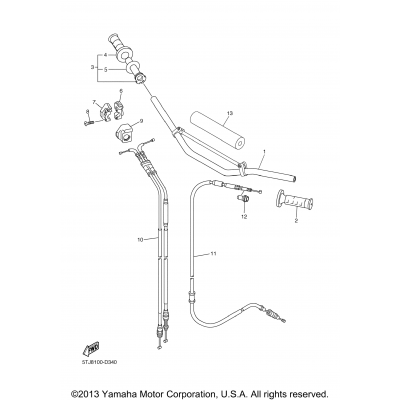 Steering Handle Cable