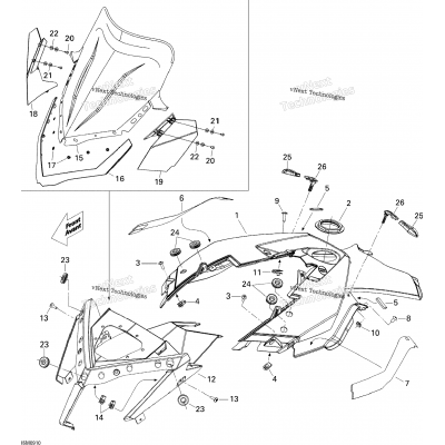 Windshield And Console