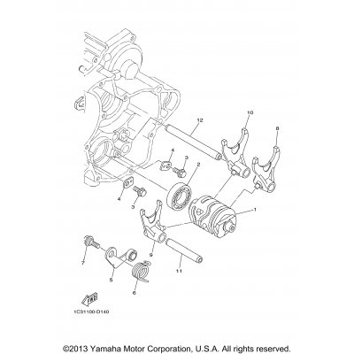 Shift Cam Fork