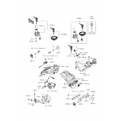 Ignition Switch/Locks/Reflectors