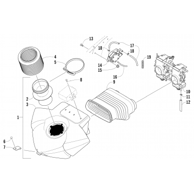 AIR SILENCER ASSEMBLY