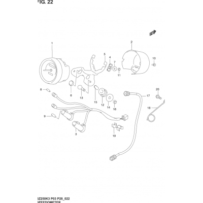 SPEEDOMETER (MODEL K2)