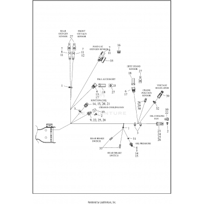 WIRING HARNESS, MAIN, NON-ABS - FLTRX (7 OF 8)