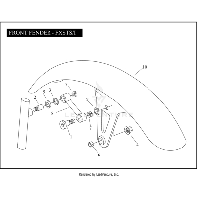 FRONT FENDER - FXSTS/I