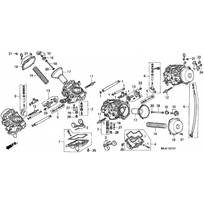 CARBURETOR / COMPONENT PARTS