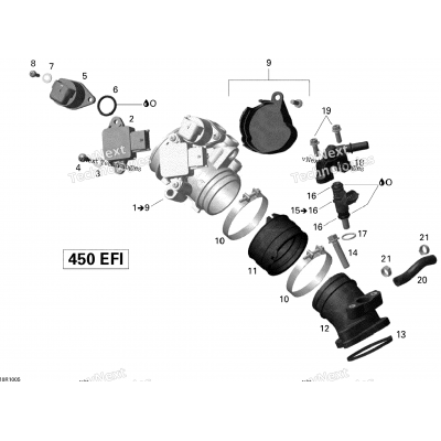 Air Intake Manifold And Throttle Body