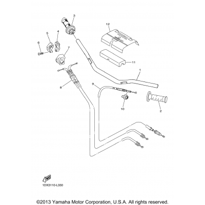 Steering Handle Cable