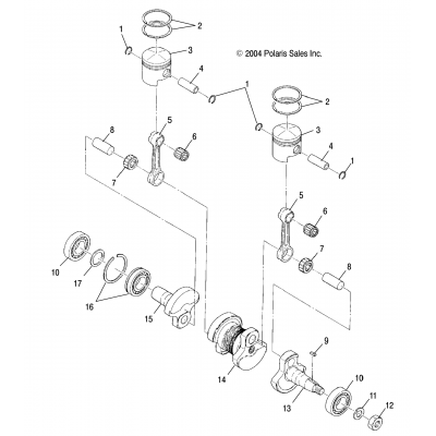 Piston & Crankshaft /Ae