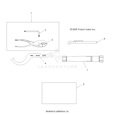 TOOLS, TOOL KIT - A19SVS95CR/ER [49ATVTOOL10SPXP550]