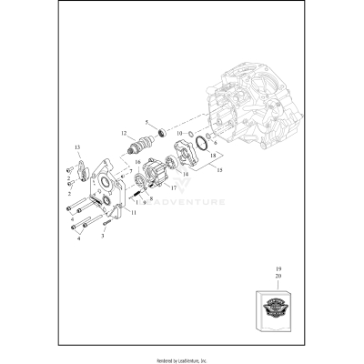 CAMSHAFT AND OIL PUMP, SE 131