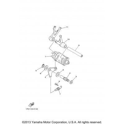 Shift Cam Fork