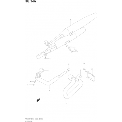 MUFFLER (MODEL X/Y/K1/K2/K3)