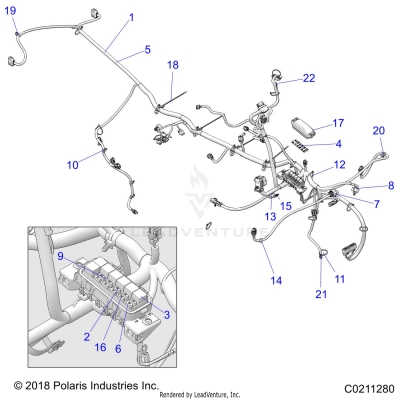 ELECTRICAL, HARNESS - A20SDA57A5/L4/E57A4/B4/LE [C0211280]