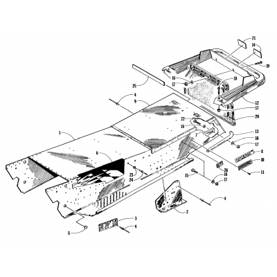 TUNNEL AND REAR BUMPER