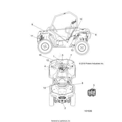 BODY, DECALS - A19DAE57D5 (101539)