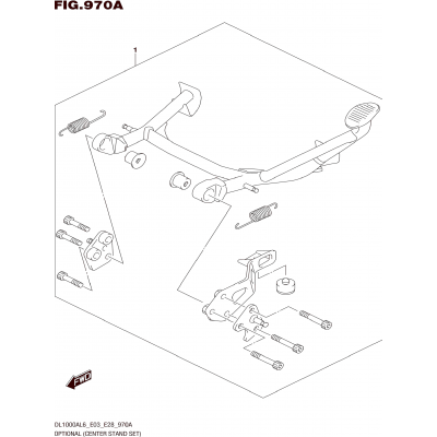 OPTIONAL (CENTER STAND SET)