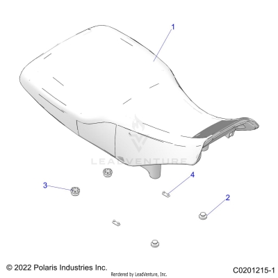 BODY, SEAT - A25SEA57F1/C1/C2/E1/E2 (C0201215-1)