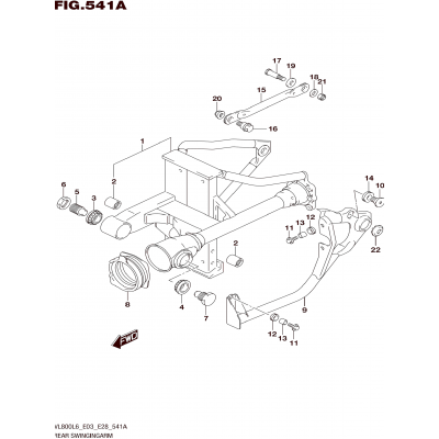 REAR SWINGINGARM