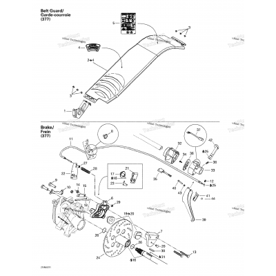 Mechanic Brake And Belt Guard (377)