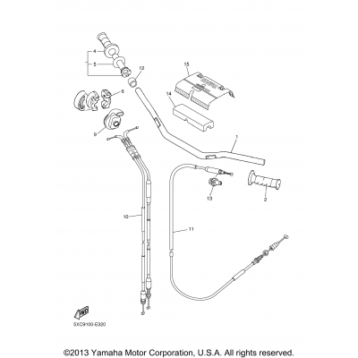 Steering Handle Cable