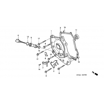 RIGHT CRANKCASE COVER