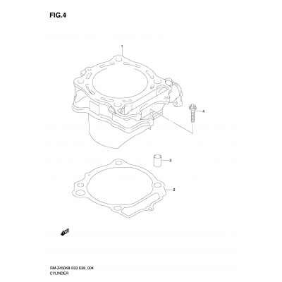 CYLINDER (RM-Z450 K8/K9/L0)