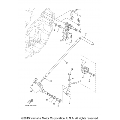 Shift Cam Fork