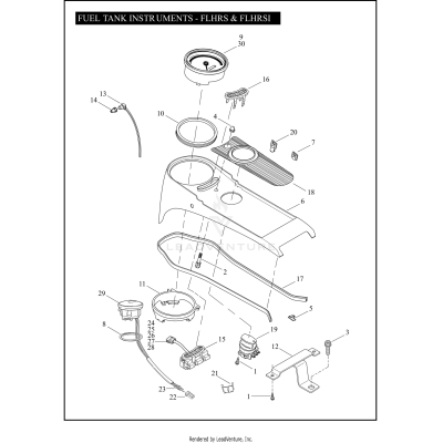 FUEL TANK INSTRUMENTS - FLHRS & FLHRSI