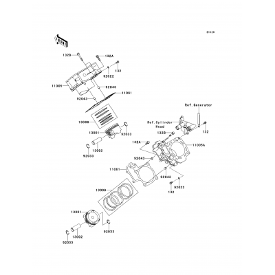 Cylinder/Piston(s)