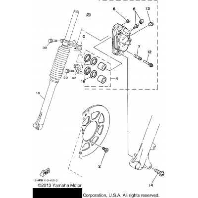 Front Brake Caliper