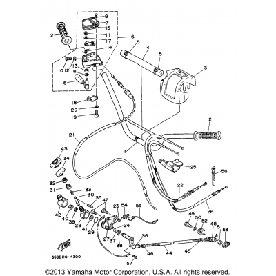 Steering Handle Cable