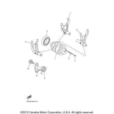 Shift Cam Fork