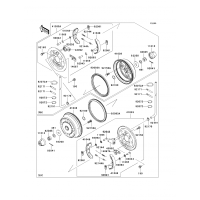 Front Hubs/Brakes