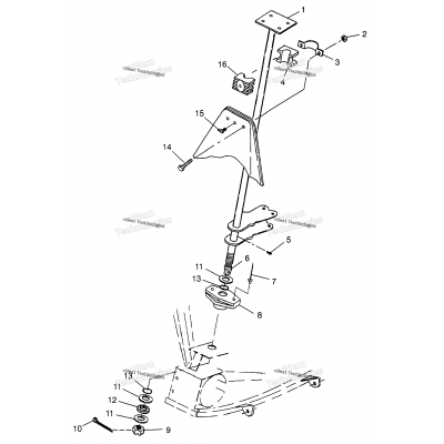 Steering Post Scrambler 500