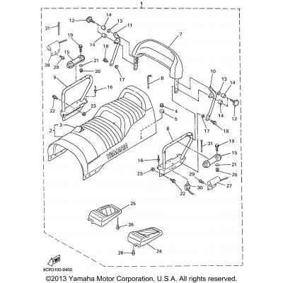 Alternate Semi Double Seat