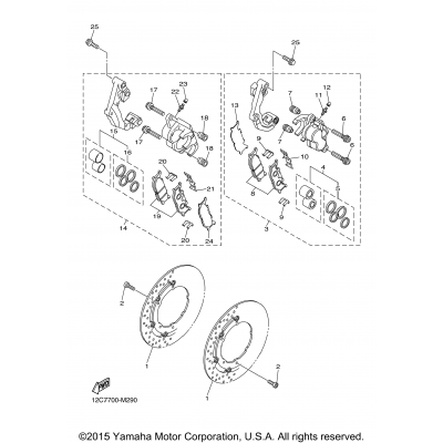 Front Brake Caliper