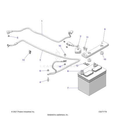 ELECTRICAL, BATTERY - A25SKE57A1 (C0211710)